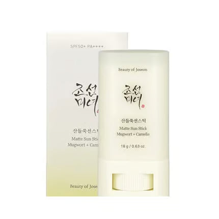 Beauty of Joseon stick mat de protectie solara: pelin + camelie SPF 50+ PA++++, 18g