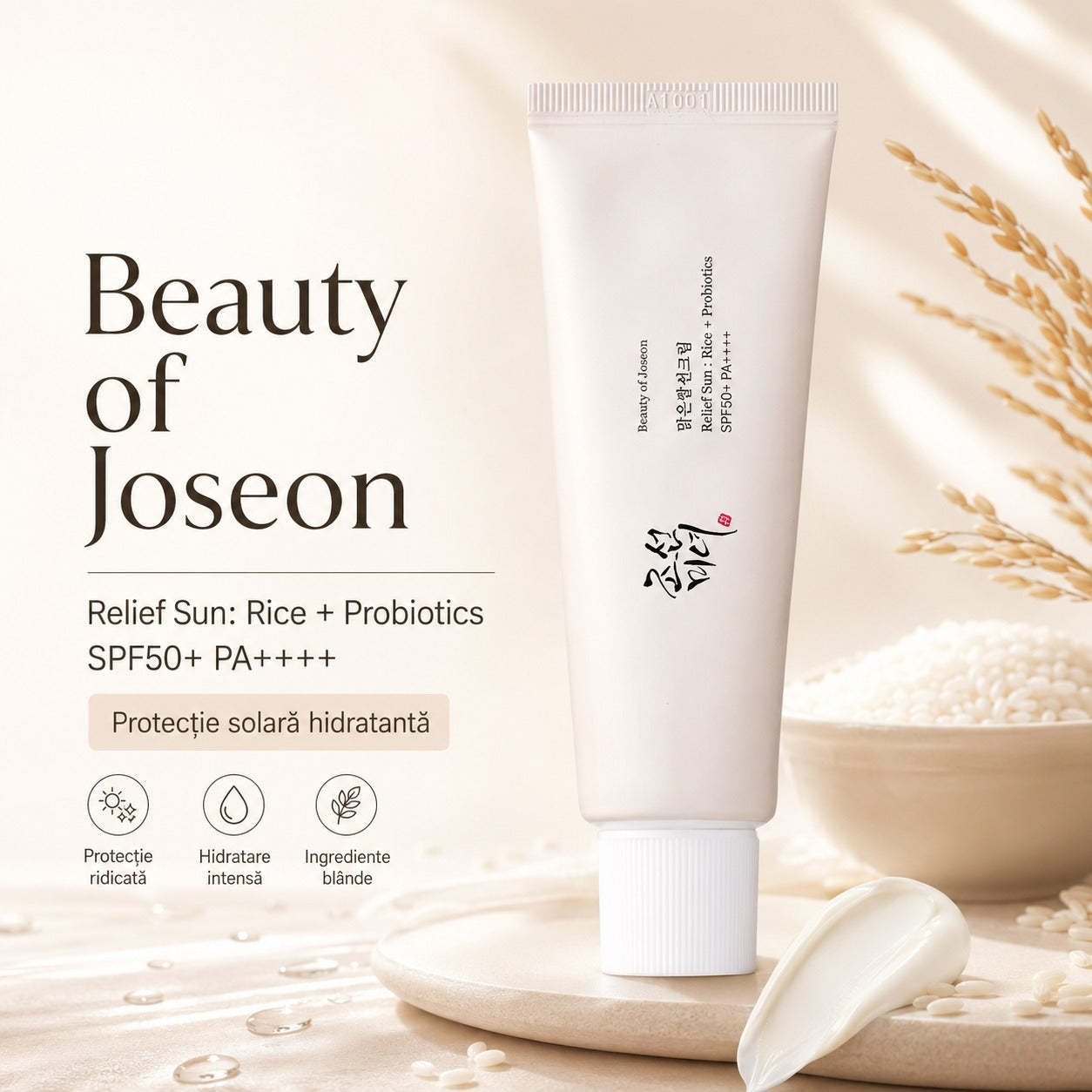 Beauty of Joseon SPF Relief Sun Rice + Probiotics, 50ml